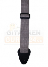 SLIN Nylon Gitarrengurt grau