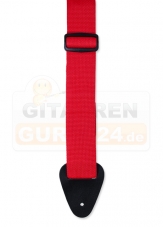 SLIN Nylon Gitarrengurt rot