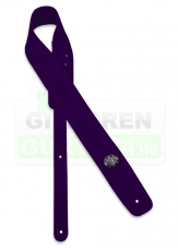 Gaucho Gitarrengurt Velour aubergine