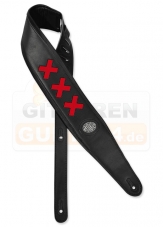 Gaucho Gitarrengurt Red Crosses